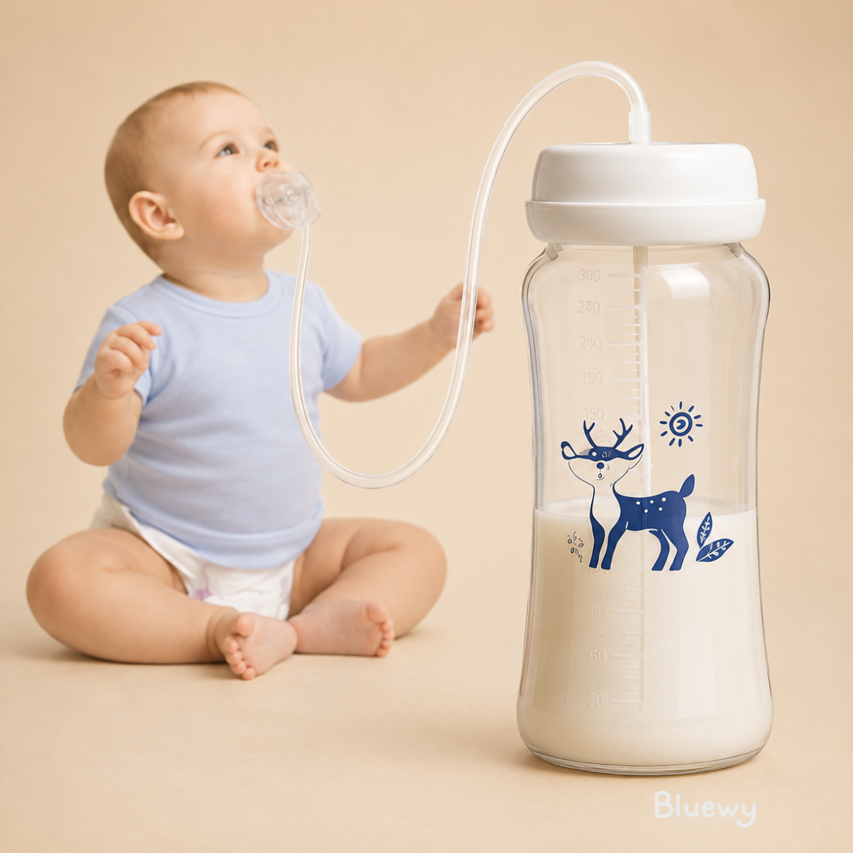 Hands-free drinkfles