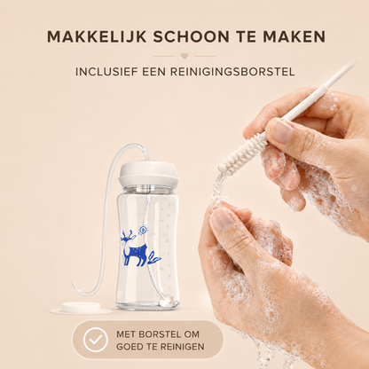 Hands-free drinkfles
