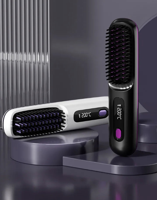 GlamGo Hairbrush - Haarstijlborstel