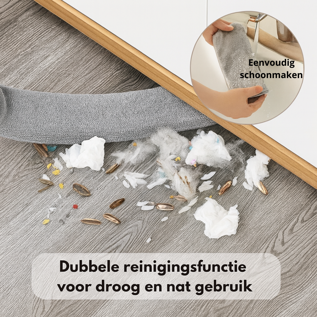 FlexiSweep – Buigbare Stofmop | +3 GRATIS stofdoeken