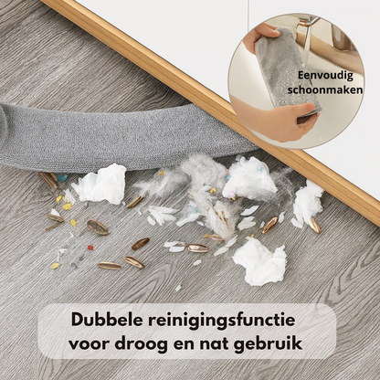 FlexiSweep – Buigbare Stofmop | +3 GRATIS stofdoeken