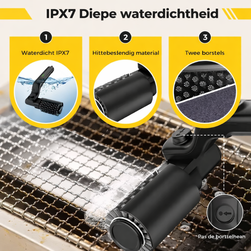 BBQ PowerCleaner - Reinigingsborstel