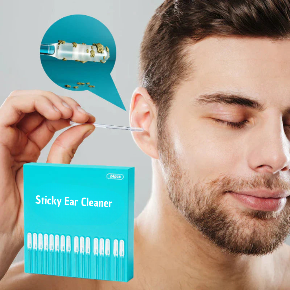 Sticky Ear Cleaner - Herbruikbare oorsmeer verwijderaar