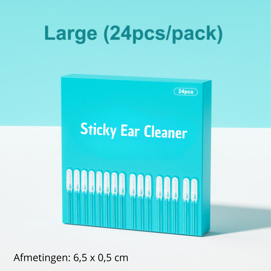 Sticky Ear Cleaner - Herbruikbare oorsmeer verwijderaar