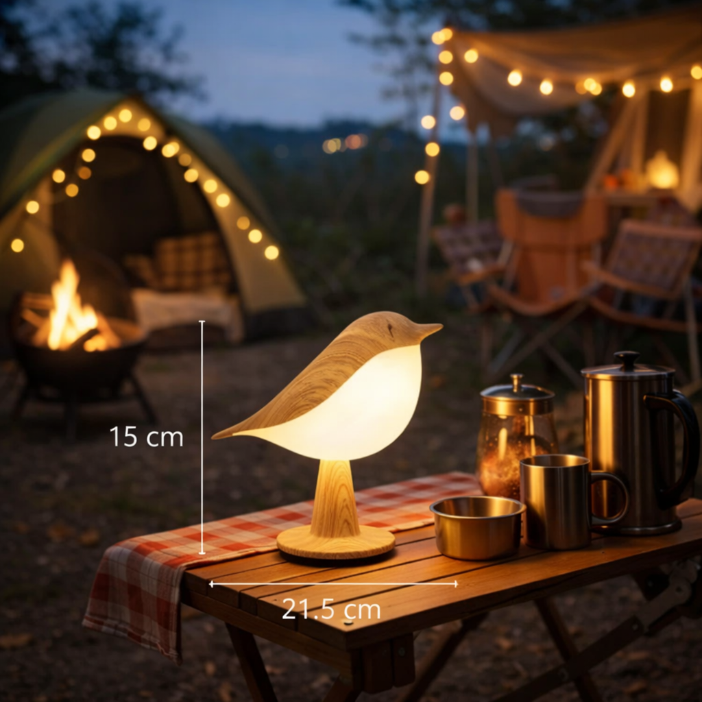 BirdGlow - Dimbare LED Tafellamp