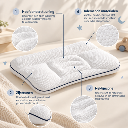 Ergonomisch kinderkussen