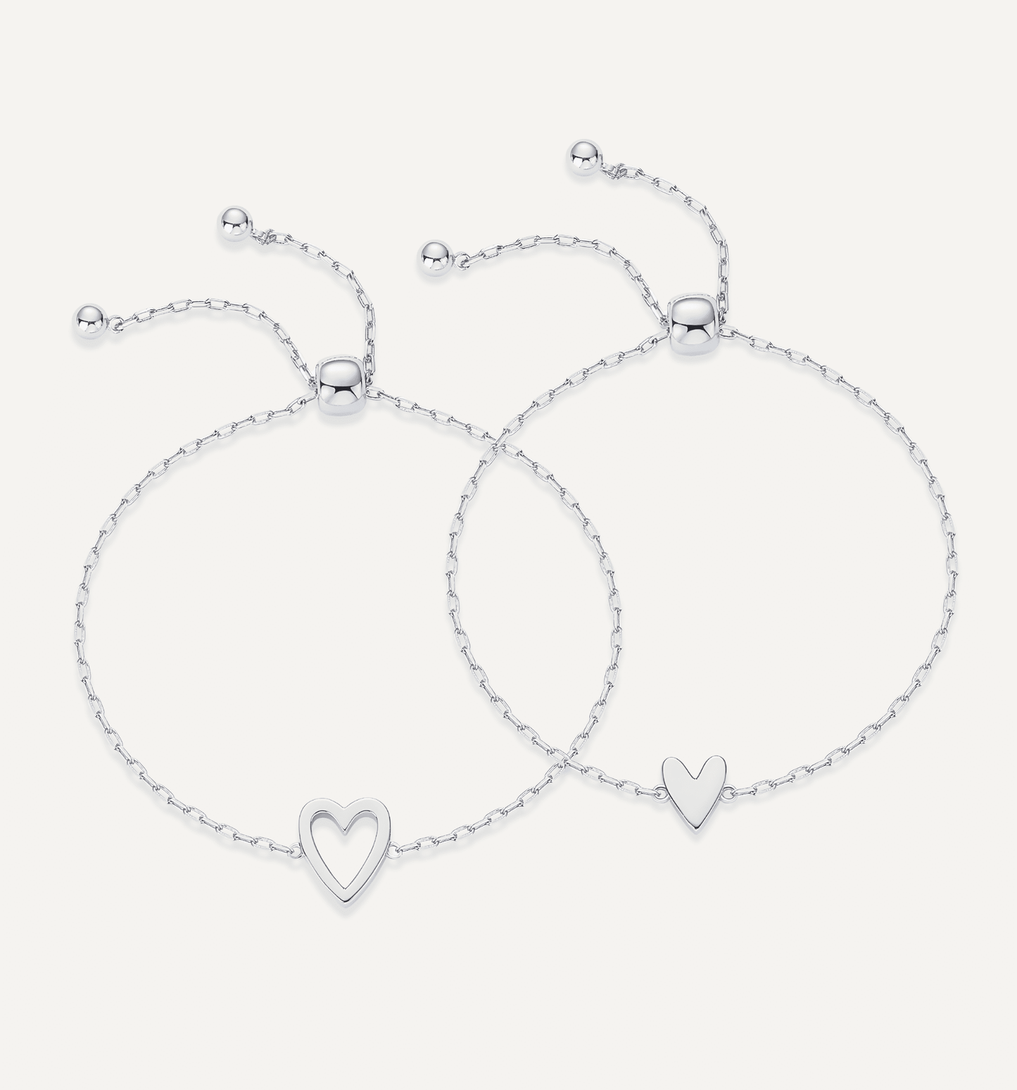 BondedHearts - Matching armbandset