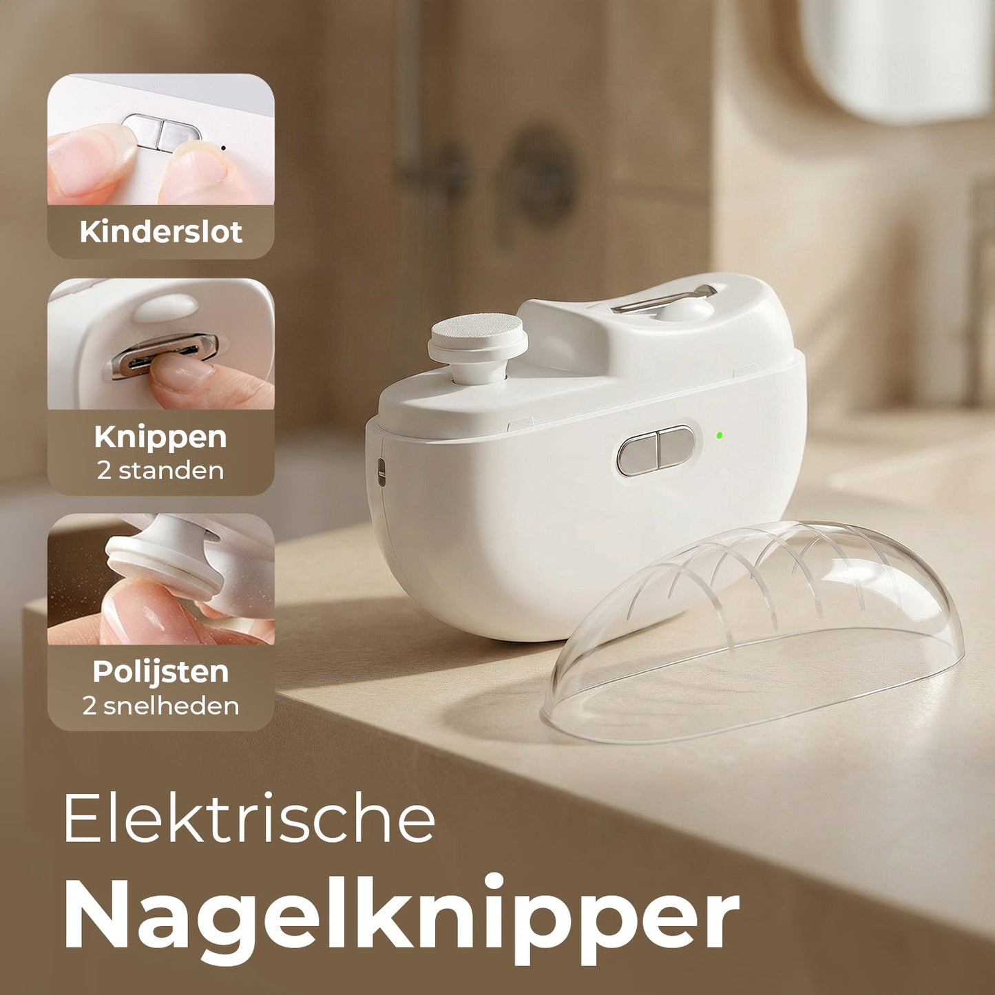 GentleTrim - Elektrische Nagelknipper